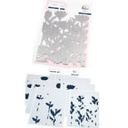 Pinkfresh Studio Floral Field Die And Stencils Bundle