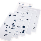 Pinkfresh Studio Flowers For The Soul Stamps Dies Stencils And Washi Tape Bundle 270225