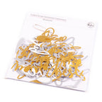 Pinkfresh Studio Foiled Script Sentiments Ephemera Set 261924 Product Image