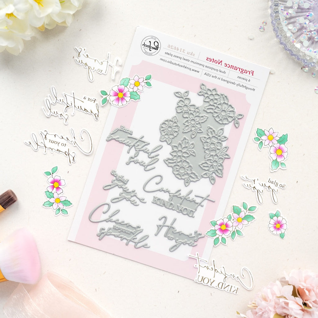 Pinkfresh Studio Fragrance Notes Press Plates 314626 Product Image