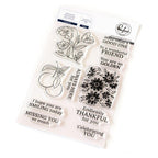 Pinkfresh Studio Framed Art Stamps Dies And Stencils Bundle Clear Stamping set