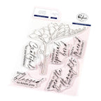 Pinkfresh Studio Freesia Flourish Clear Stamps 300025