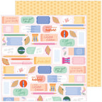 Pinkfresh Studio Fresh Start 12 x 12 Paper Pack 318526 Begin Again