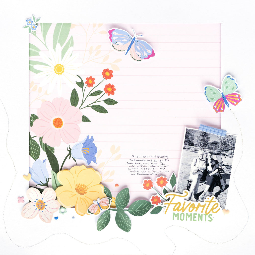 Pinkfresh Studio Fresh Start 12 x 12 Paper Pack 318526 Favorite Moments