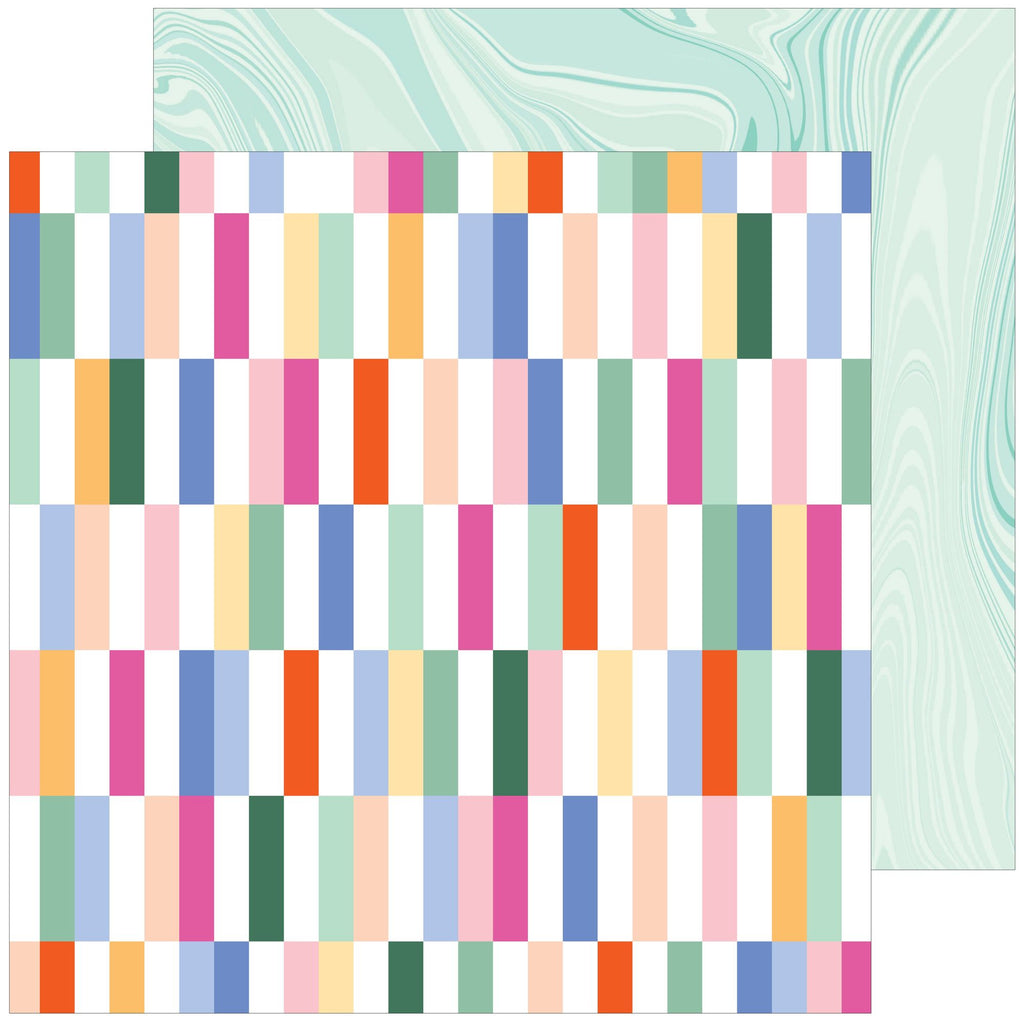 Pinkfresh Studio Fresh Start 12 x 12 Paper Pack 318526 Wildly Capable