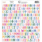 Pinkfresh Studio Fresh Start Puffy Alpha Stickers 320426