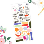 Pinkfresh Studio Fresh Start Rub Ons 320626