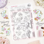 Pinkfresh Studio Garden Grace Clear Stamps 323026