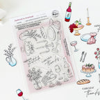 Pinkfresh Studio Gathered In Gratitude Clear Stamps 341826