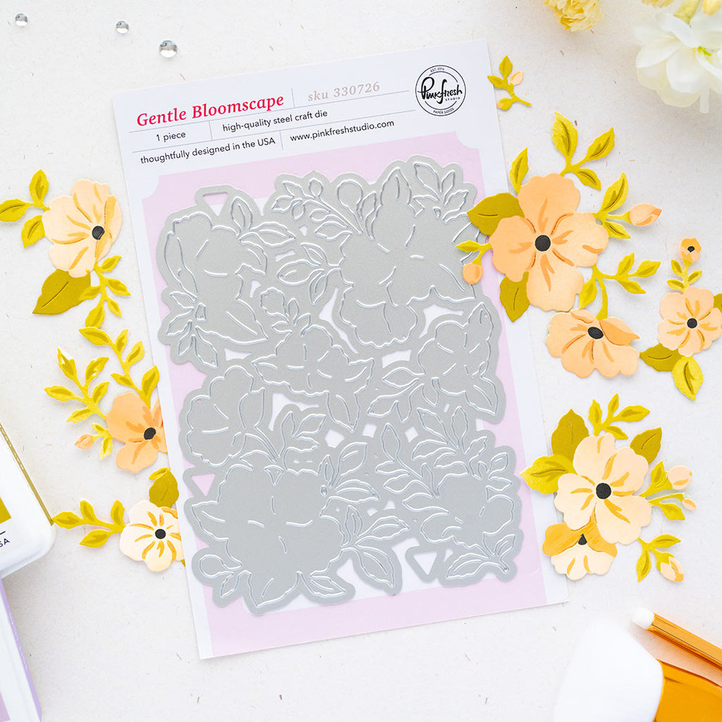 Pinkfresh Studio Gentle Bloomscape Dies 341326