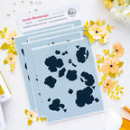 Pinkfresh Studio Gentle Bloomscape Stencils 330826