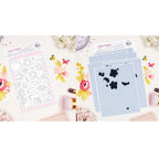 Pinkfresh Studio Golden Poppies Die And Stencils Bundle
