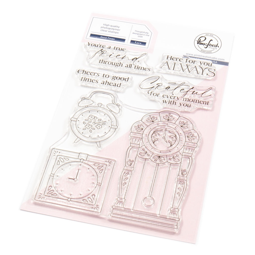 Pinkfresh Studio Good Times Clear Stamps 273025