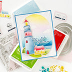 Pinkfresh Studio Guiding Light Clear Stamps 277525 Your Light Leads The Way Card