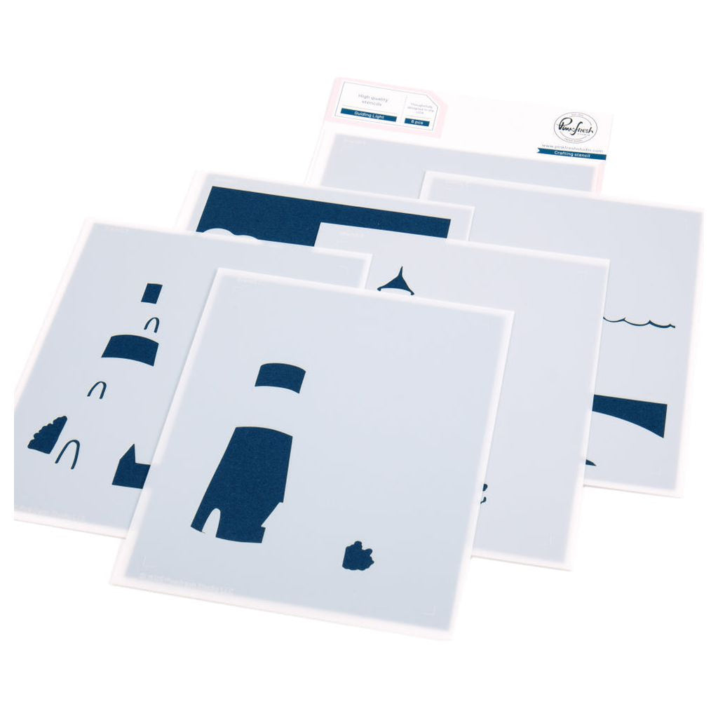 Pinkfresh Studio Guiding Light Stencils 277725