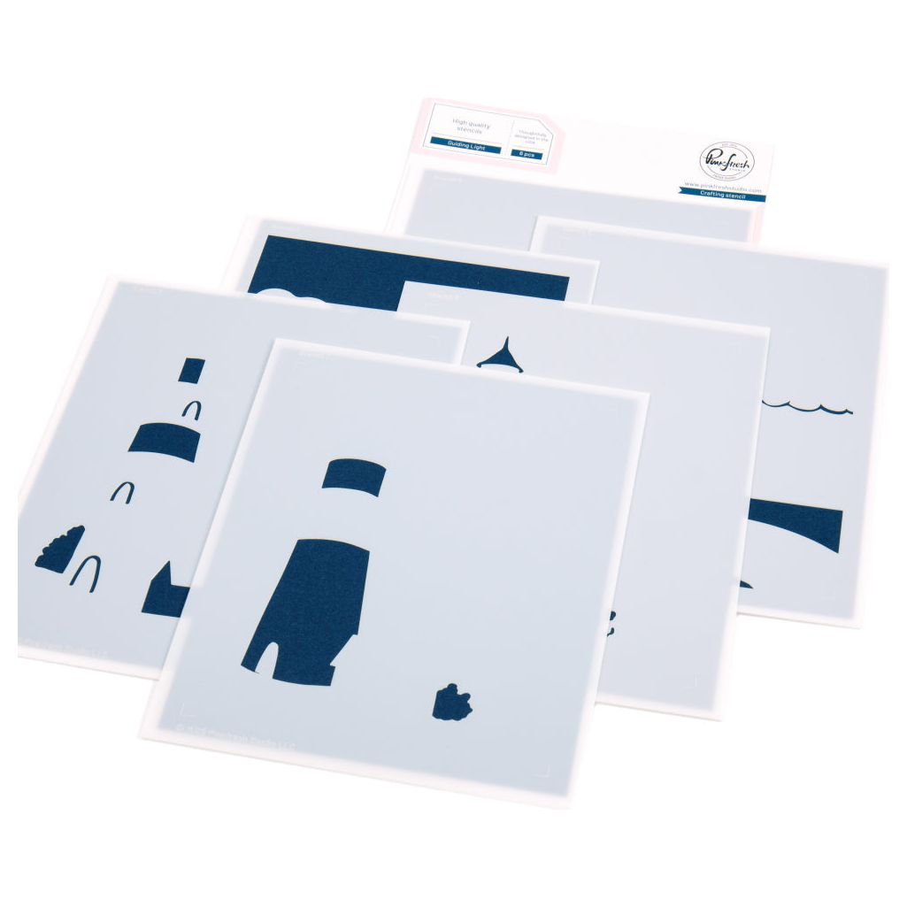 Pinkfresh Studio Guiding Light Stencils 277725