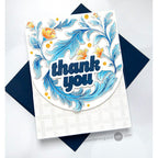 Pinkfresh Studio Heat-Resistant Acetate Sheets pf189es Thank You Clear Card | color-code:ALT07
