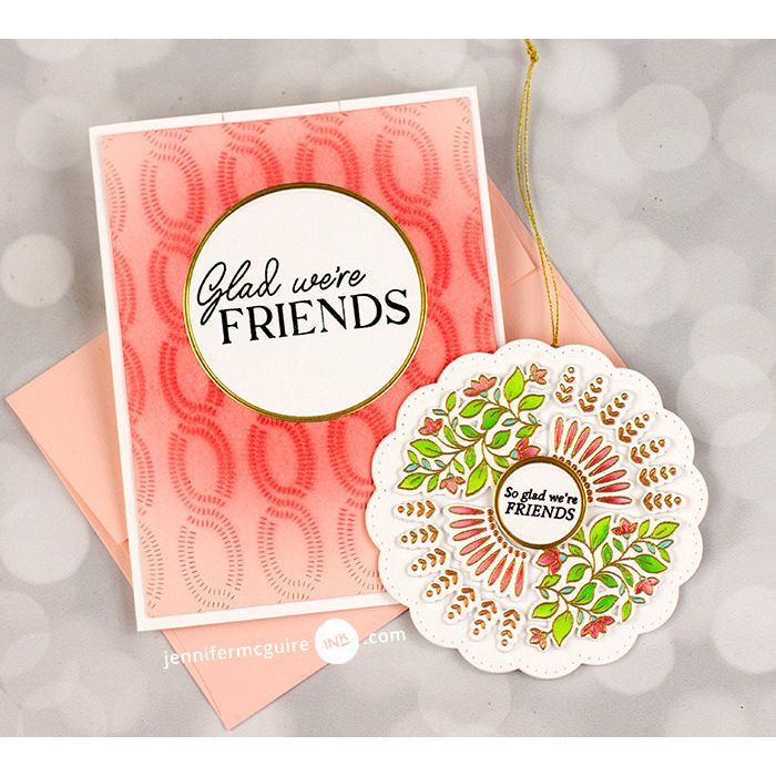 Pinkfresh Studio Herb Garden Clear Stamps 263724 Personalized Keepsake Card | color-code:ALT06
