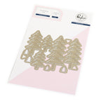 Pinkfresh Studio Holiday Express Cling Stamp Die Stencils And Press Plate Bundle 290825