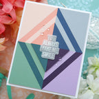 Pinkfresh Studio Ice Clear Drops pf121es Diamond Pattern Card | color-code:ALT03