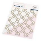 Pinkfresh Studio Interlaced Quatrefoil Die And Press Plate Bundle 260124