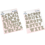 Pinkfresh Studio Jody Alpha Dies Bundle Flipped