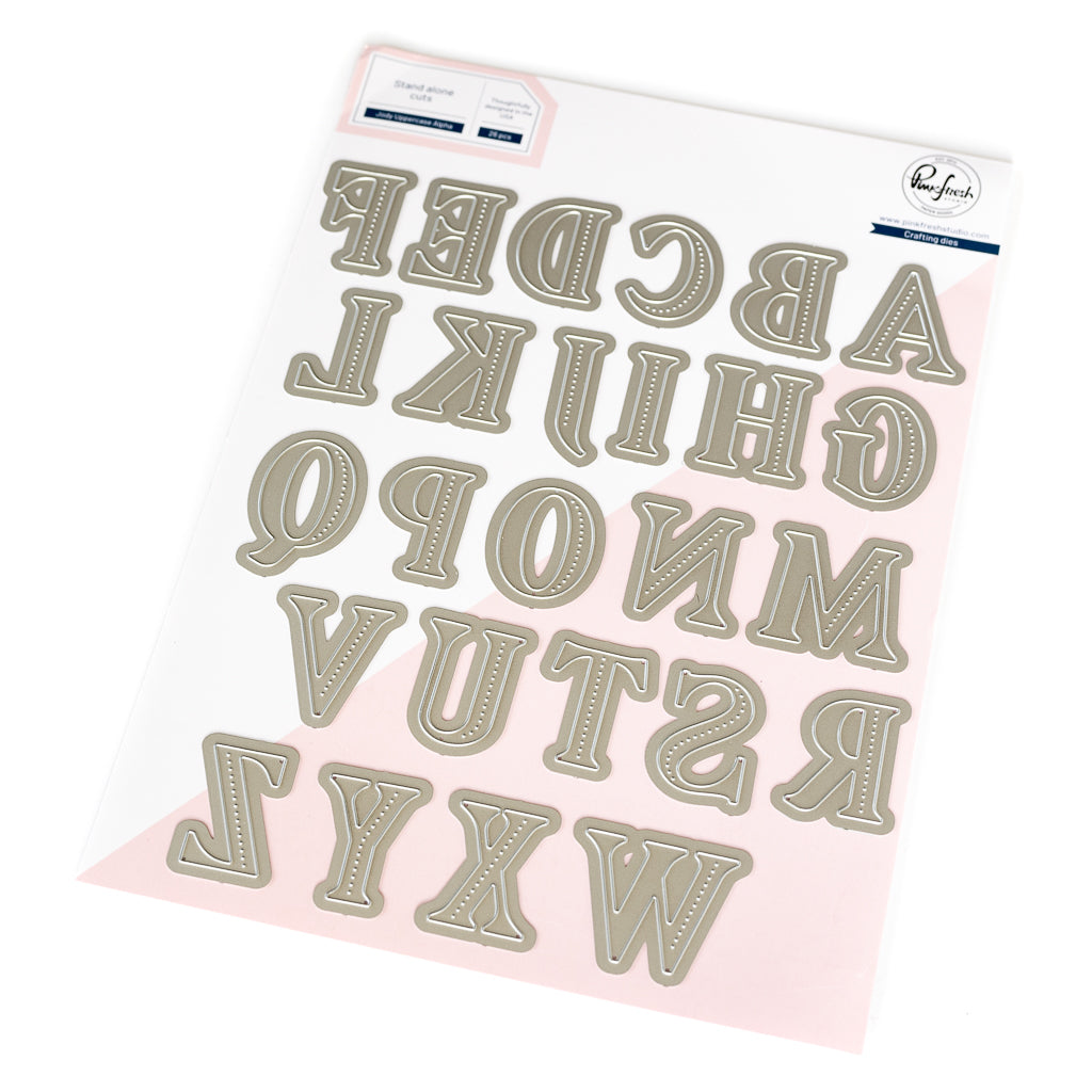 Pinkfresh Studio Jody Uppercase Alpha Dies 266925