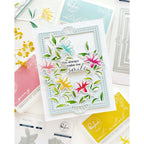 Pinkfresh Studio Kindness In Bloom Die 256924 You Make Me Smile Card | color-code:ALT02