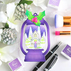 Pinkfresh Studio Lantern Landscapes Dies And Stencils Bundle Christmas Home Card