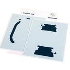 Pinkfresh Studio Lantern Landscapes Stencils 275125