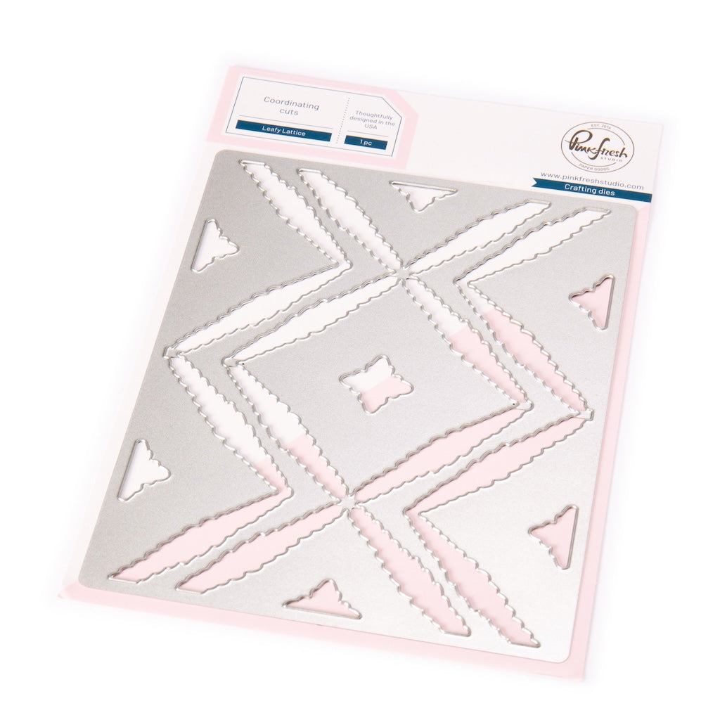 Pinkfresh Studio Leafy Lattice Die 271925