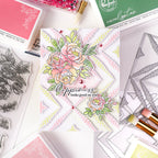 Pinkfresh Studio Leafy Lattice Die 271925 Happiness Loods Good On You