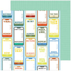 Pinkfresh Studio Legendary 12 x 12 Paper Pack 285025 Real Life
