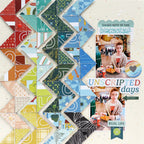 Pinkfresh Studio Legendary Journaling Ephemera 286825 Unscripted Days Layout