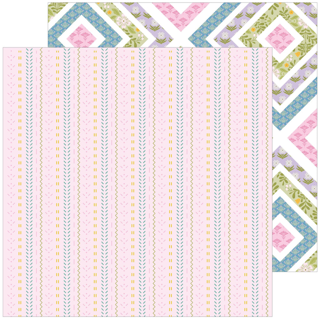 Pinkfresh Studio Lovely Lane 12 x 12 Paper Pack 280225 Beautiful Journey