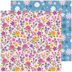 Pinkfresh Studio Lovely Lane 12 x 12 Paper Pack 280225 Floral Designs