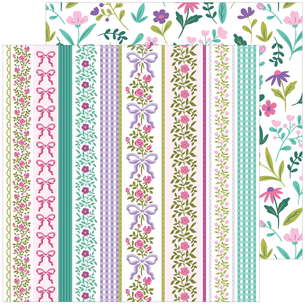 Pinkfresh Studio Lovely Lane 12 x 12 Paper Pack 280225 Happiness Is Homemade