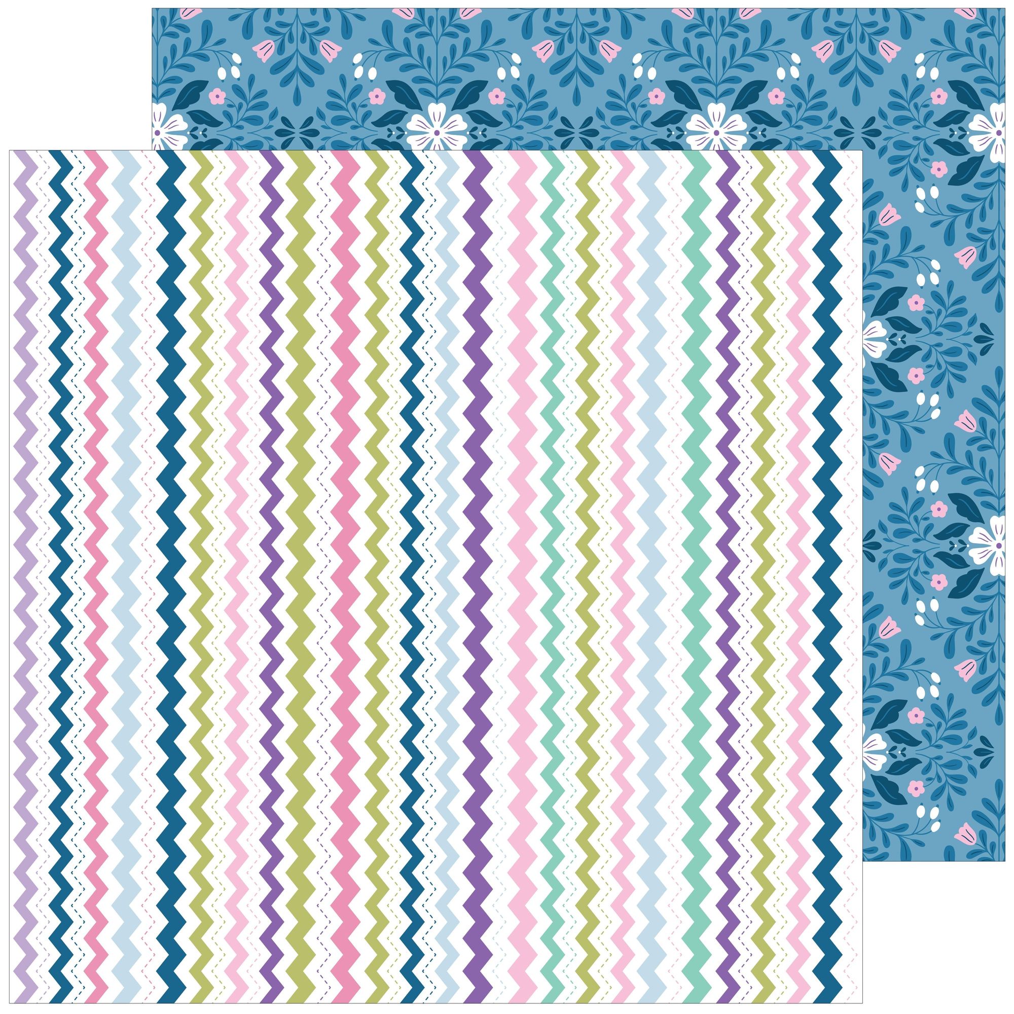 Pinkfresh Studio Lovely Lane 12 x 12 Paper Pack 280225 Timeless Memories