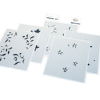Pinkfresh Studio Lush Elegance Clear Stamps Dies Stencils And Press Plates Bundle 307425