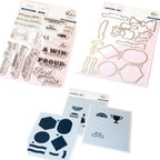 Pinkfresh Studio Mark The Moment Stamps Dies And Stencils Bundle