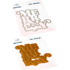 Pinkfresh Studio Merry And Bright Die And Hot Foil Plate Bundle Flipped