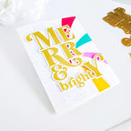 Pinkfresh Studio Merry And Bright Die And Hot Foil Plate Bundle Yasmin Diaz