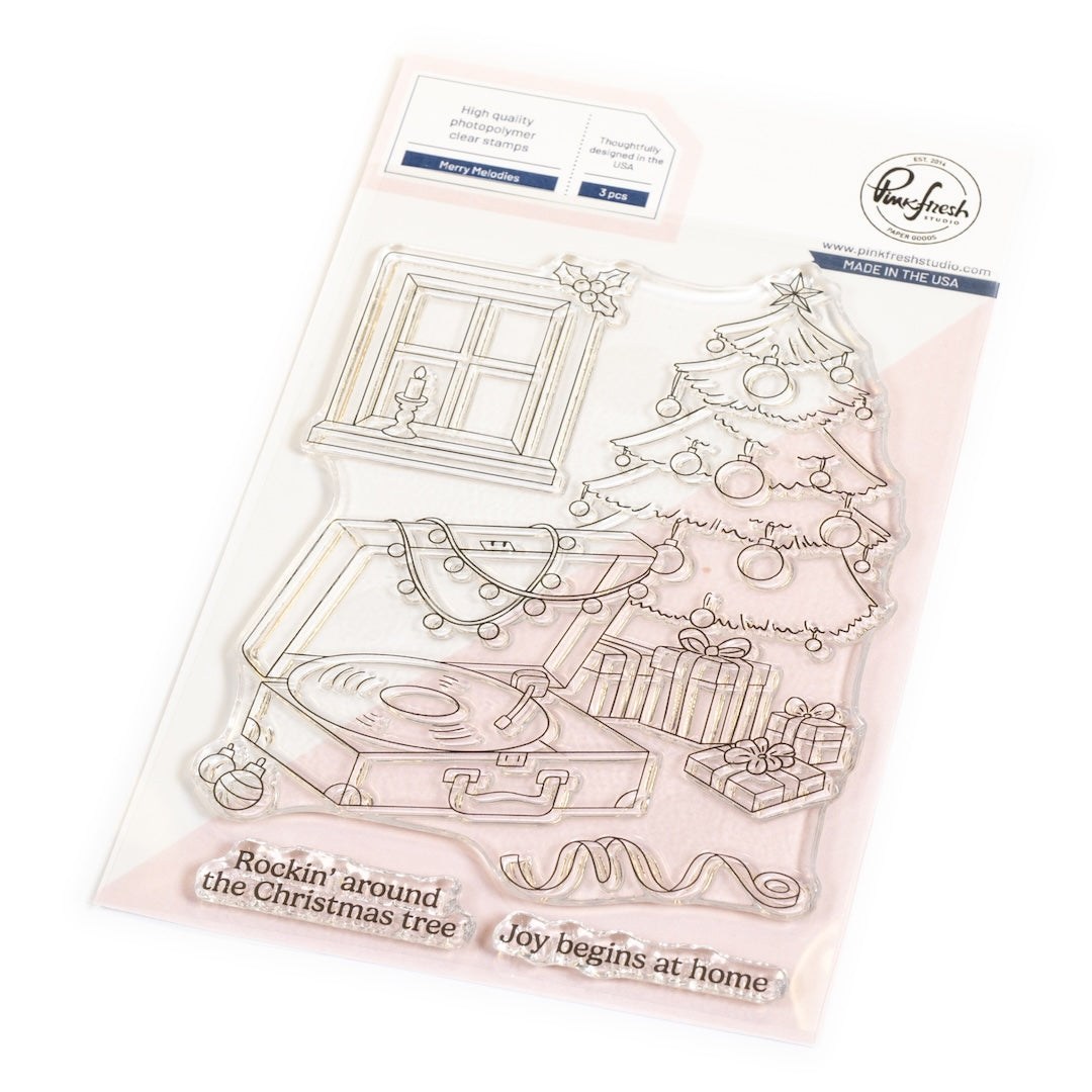 Pinkfresh Studio Merry Melodies Clear Stamps 289925