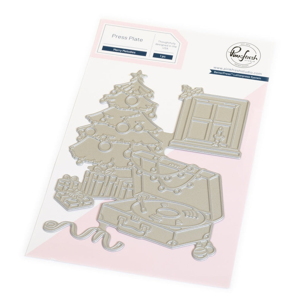 Pinkfresh Studio Merry Melodies Press Plate 290225