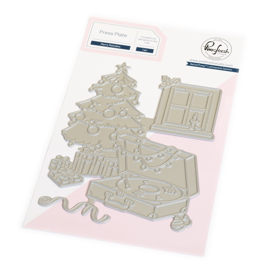 Pinkfresh Studio Merry Melodies Press Plate 290225
