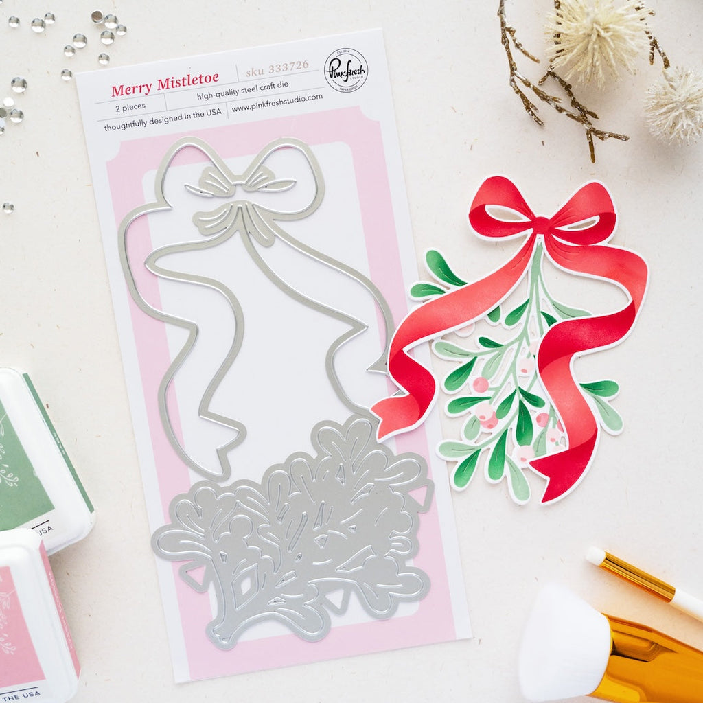 Pinkfresh Studio Merry Mistletoe Dies 333726