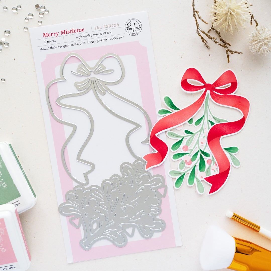 Pinkfresh Studio Merry Mistletoe Dies 333726