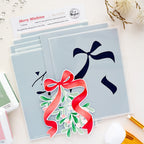 Pinkfresh Studio Merry Mistletoe Stencils 333826