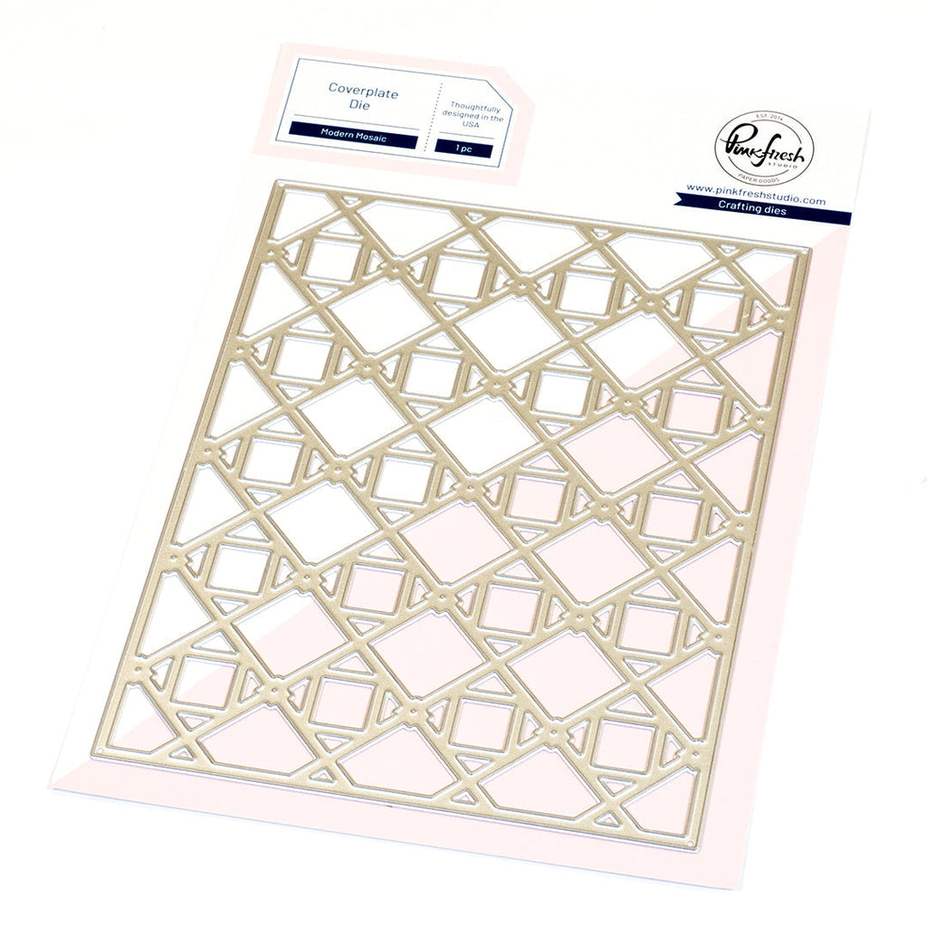 Pinkfresh Studio Modern Mosaic Coverplate Die 310825