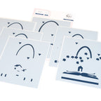 Pinkfresh Studio Nature's Narrative Stencils 295525